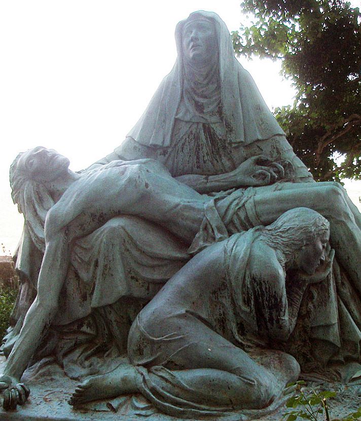 Mária Magdaléna pri nohách mŕtveho Ježiša Krista
